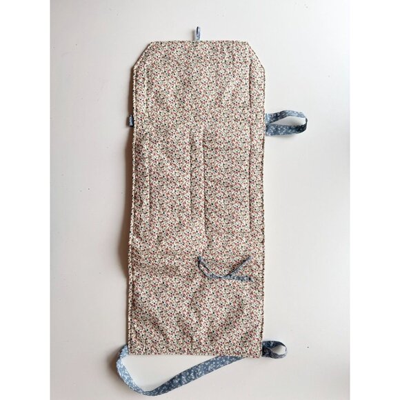 Vintage SUTTLES & SEAWINDS Floral Cottagecore Cotton Travel Toiletry Caddy - Picture 6 of 12